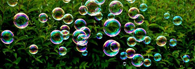 zeepbellen voor struiken